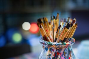 Paint Brushes - Sm - Craft Visual Arts Production - Creative Saskatchewan