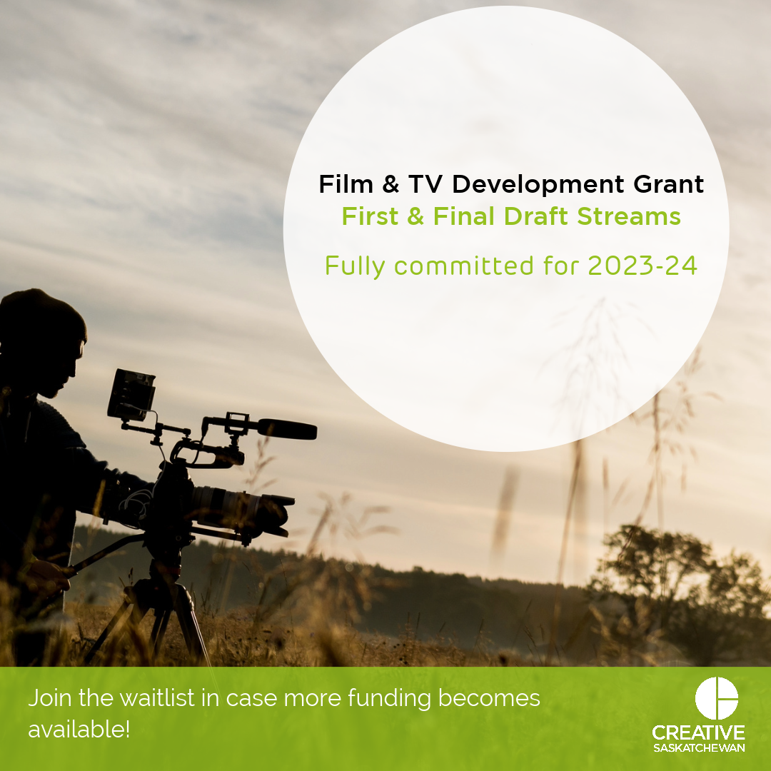 Film & TV Development Grant - First & Final Draft Streams - Waitlist